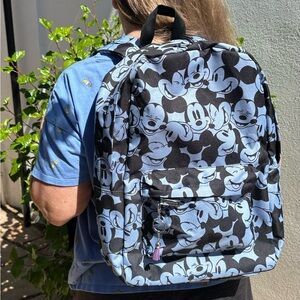 Disney Graphic Mickey Mouse Extra Roomie Padded Backpack
